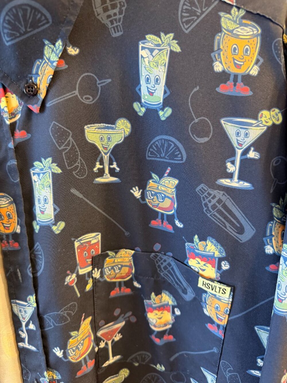 RSVLTS Cocktail Shirt XXL - Picture 3 of 6
